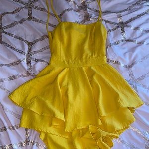 Yellow romper 💕